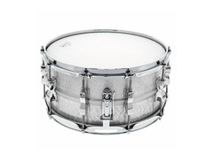 Ludwig 14" Acrolite Black Galaxy Snare Drum image 3