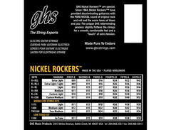 GHS R+RL Nickel Rockers Roundwound Light Electric Guitar Strings image 2