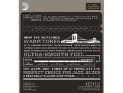 D'Addario ECG23 Chrome Extra Light Electric Guitar Strings image 2
