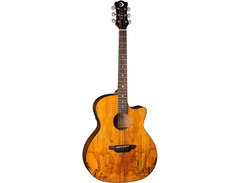 Luna Gypsy Spalt Grand Auditorium Acoustic Guitar image 3