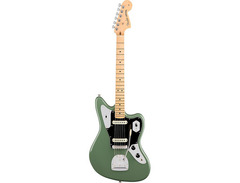 Fender American Jaguar Professional Antique Olive Guitar image 3