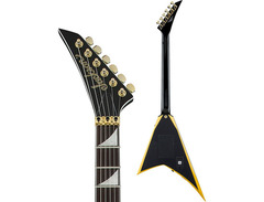 Jackson RRX24 Black w/Yellow Bevels image 4