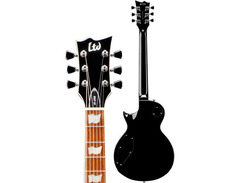 guitar ltd ec 256 modified image 4