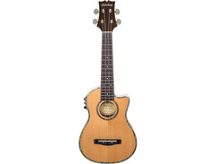 Mitchell MU70CE Cutaway Acoustic-Electric Concert Ukulele Natural image 4