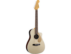 Fender Malibu CE Acoustic Electric Guitar (Natural) image 3