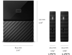 Western Digital My Passport Portable USB 3.0 External Hard Drive image 3