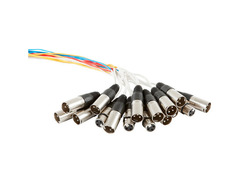 12 Channel 25 Foot XLR Snake Cable 4 Returns image 3