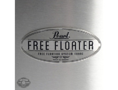 14x8 Free Floating snare drum (Aluminum) image 2