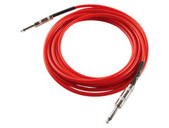Fender 15' California Instrument Cable Candy Apple Red image 2