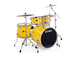 TAMA Imperialstar 4-Piece Drum Kit Platinum Grey Finish image 3