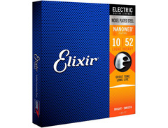 Elixir Light Top/Heavy Bottom Nanoweb Electric Guitar Strings image 2