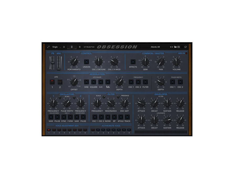 Synapse Audio Obsession - What To Know & Where To Buy | Equipboard