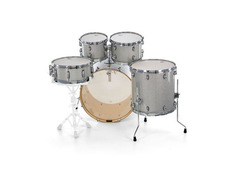 Gretsch Catalina Maple 4-piece in silver sparkle image 4