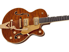Gretsch Limited Quilt Falcon Jr. Semi-hollowbody Electric Guitar image 4