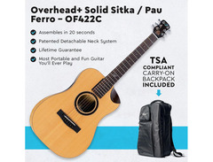 Journey Instruments OF422C Overhead+ Acoustic-electric Travel Guitar image 4