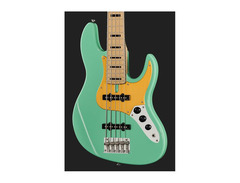Sire USA Marcus Miller V5 24 5-string Left-handed Bass Guitar image 4