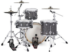 DW DWe 4-piece Shell Pack with Roland Electronic Cymbals Bundle image 3