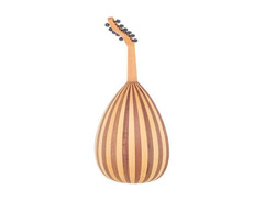 Saz Instruments 166-BSW Turkish Oud Walnut BK image 2