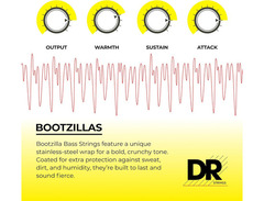 DR Strings BZ-45 Bootzilla Signature Bass Strings image 3