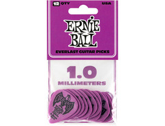 Ernie Ball Everlast Guitar Picks 1.0mm Purple image 2