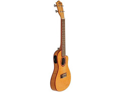 Lanikai Flame Maple Concert Ukulele Cutaway with Fishman Pickup FM-CEC image 3
