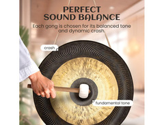 The Gong Shop 24" Chinese Chau Gong With Stand image 3