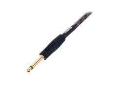 Roland Gold Series 1/4" Straight/Straight Instrument Cable 20 ft. Black image 2