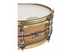 Tama Star Reserve Maple Snare Drum - 5 x 14 inch - Oiled Natural Maple image 4