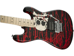 Charvel Warren DeMartini Signature Pro-Mod Blood and Skull - Blood and Skull image 4