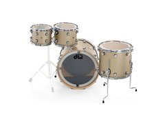 DW Performance Series 4-piece Shell Pack with 22-inch Bass Drum - Gold Mist image 4