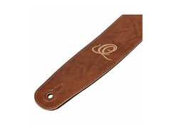 Ortega Vegan Series Red Guitar Strap image 2