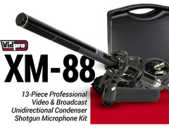 vidpro xm-88 shotgun microphone kit image 2