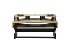 Zaor Miza X2 Flex Studio Desk - Black Oak image 2