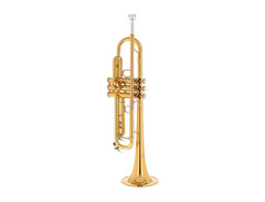 Yamaha YTR-8335LAII Custom LA Professional Bb Trumpet - Gold Lacquer image 2