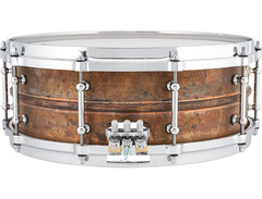Ludwig Raw Copper Concert Snare Drum - 5-inch x 14-inch, Raw Copper image 2