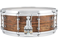 Ludwig Raw Copper Concert Snare Drum - 5-inch x 14-inch, Raw Copper image 3