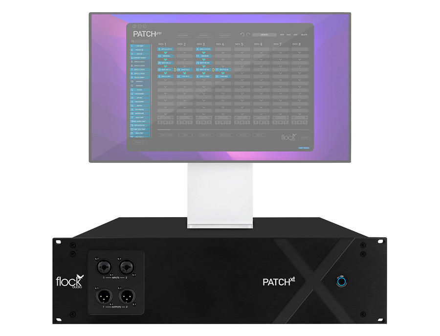 Flock Audio Patch XT 192-point Digitally Controlled Analog Patchbay ...