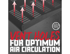 Gator GRW-SHELFVNT3 3U Ventilated Rack Shelf image 3