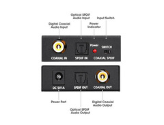 ROOFULL SPDIF & Coaxial Bi-directional Converter Splitter image 2