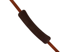 D'Addario John Lennon Leather Guitar Strap Brown image 4