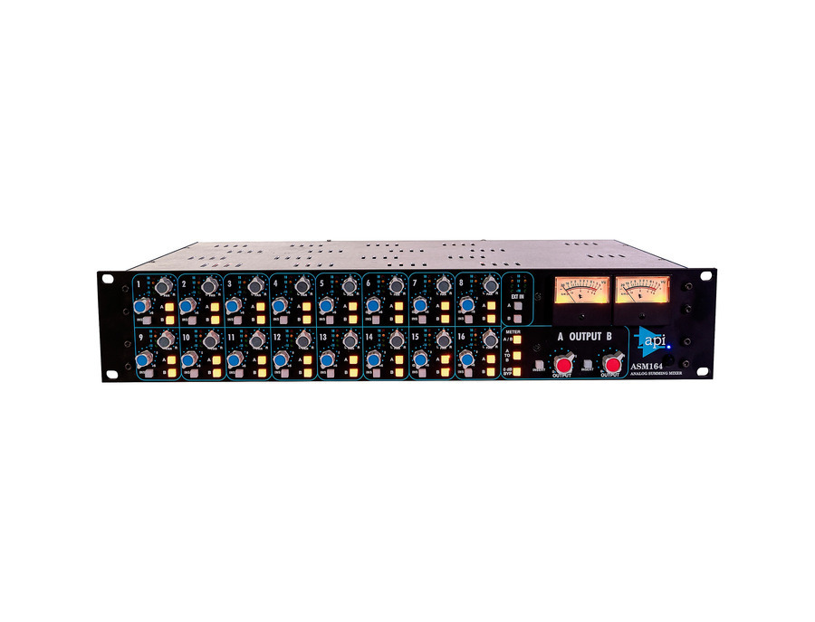 API ASM164 Rackmount Analog Summing Mixer - What To Know & Where To Buy ...