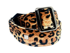 Get'm Get'm Dark Leopard Signature Guitar Strap  2 in. image 2