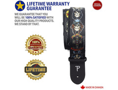 Perri's 2" Polyester Guitar Strap Guns N' Roses Design - Appetite for Destruction image 4