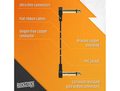 Rock Stock Guitar Flat Patch Cables image 4
