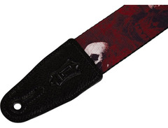 Levy's MPS2 Polyester Guitar Strap - Blood Red image 2