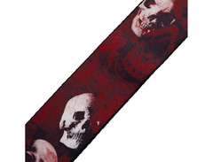 Levy's MPS2 Polyester Guitar Strap - Blood Red image 4