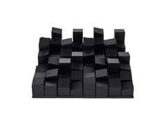 Vicoustic Multifuser Wood Sound Diffuser - Size 64, Matte Black image 2