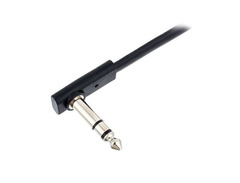 Rockboard Flat TRS Cable 15 cm BK image 2