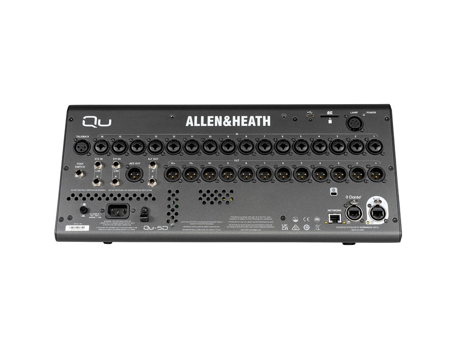 Allen & Heath Qu-5D 32-channel Digital Mixer with Dante - What To Know ...