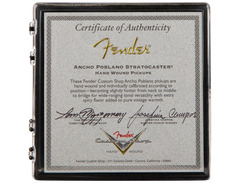 Fender Accessories Custom Shop Ancho Poblano Stratocaster Pickup Set image 3